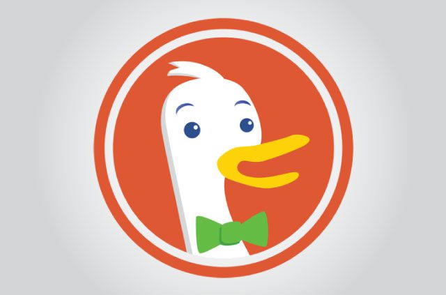 The DuckDuckGo logo