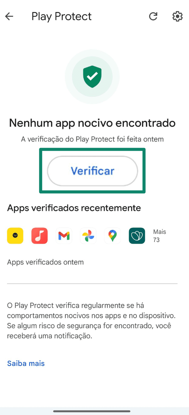 Tap Scan To Check Your Phone Pt