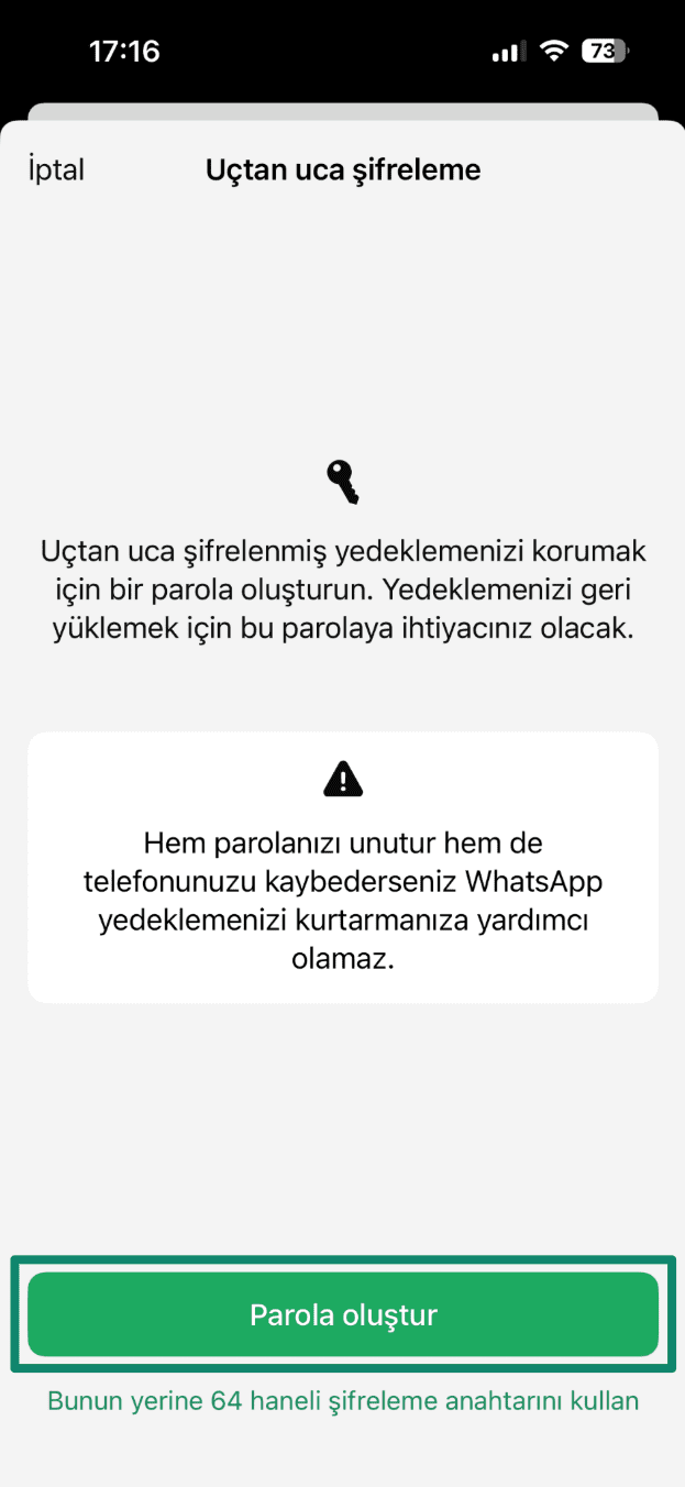 Create A Password Tr