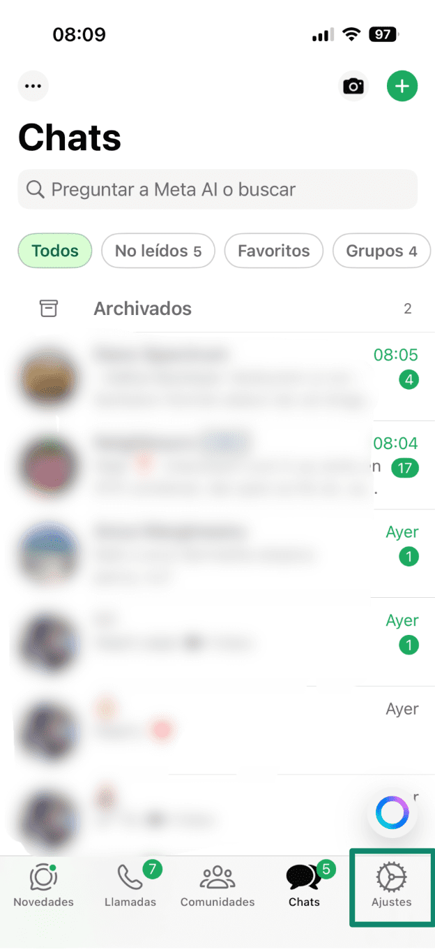 Tap The Three Dots Es