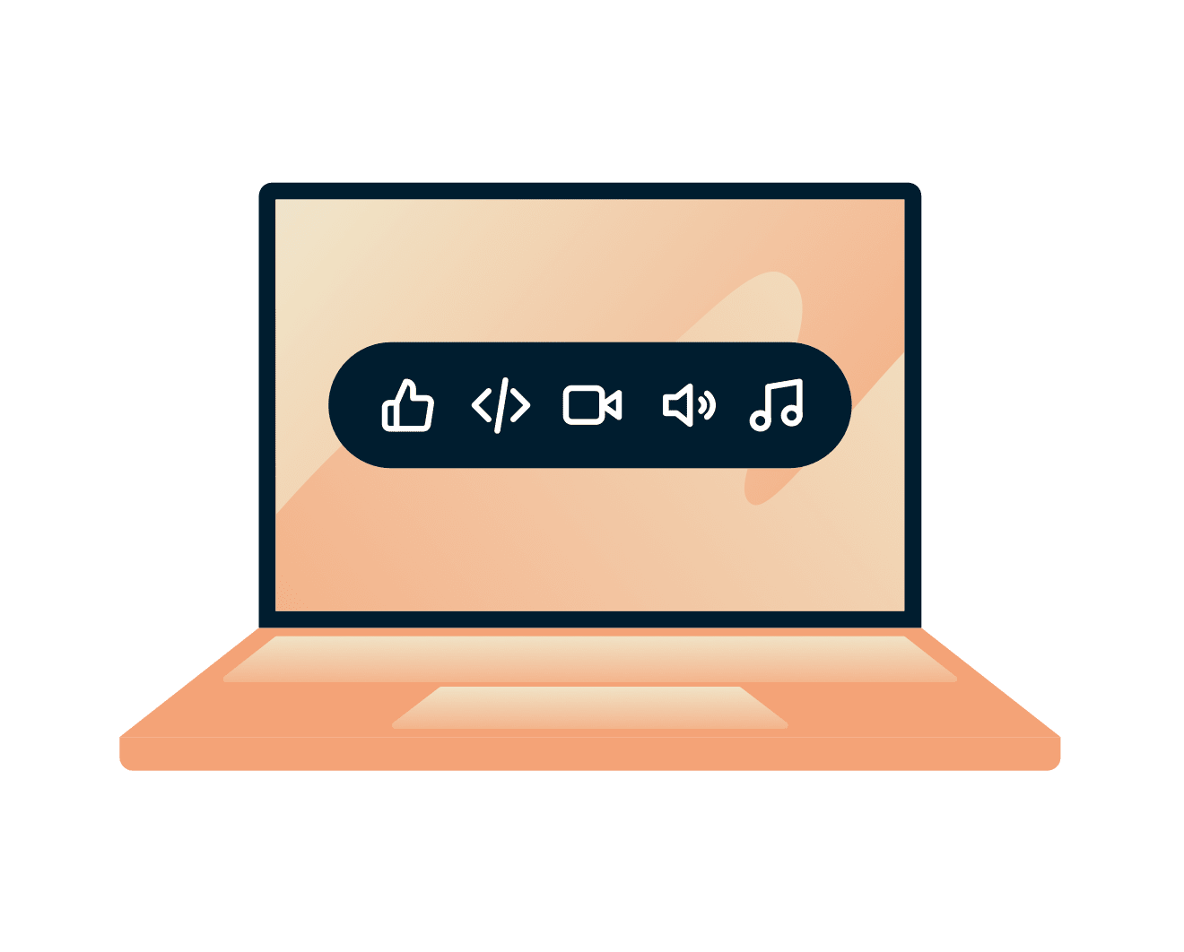 Disfrute del contenido que desea: un hombre viendo TV y escuchando música por streaming.