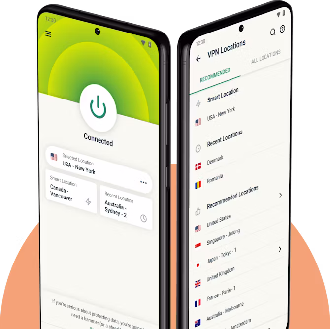 Ключевые функции приложения ExpressVPN для Android