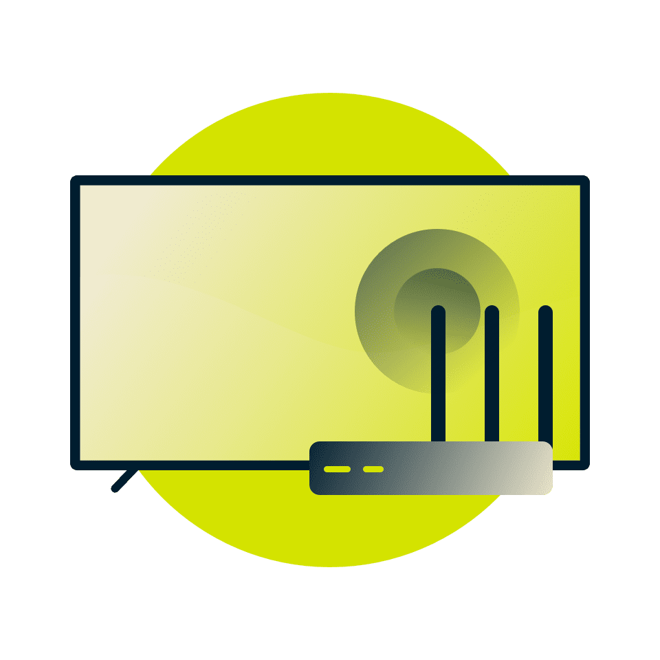 Liitä älytelevisio VPN-reitittimeen.