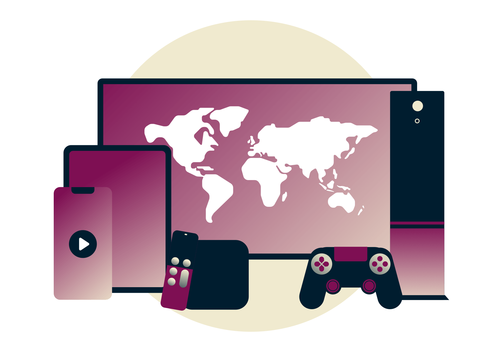 Netflix US på en computerskærm.