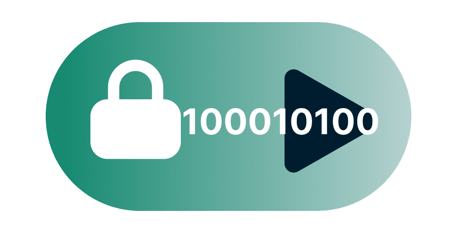 Pared de ladrillos con una abertura y un cursor que la atraviesa.