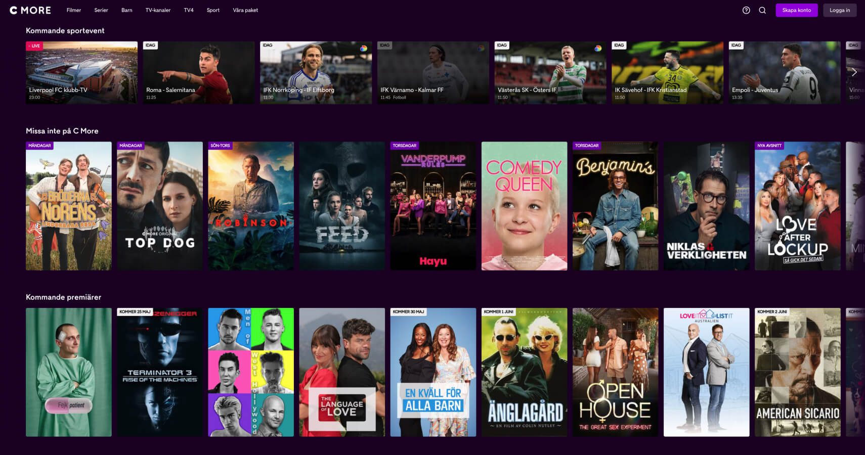 Schauen Sie C More mit einem VPN