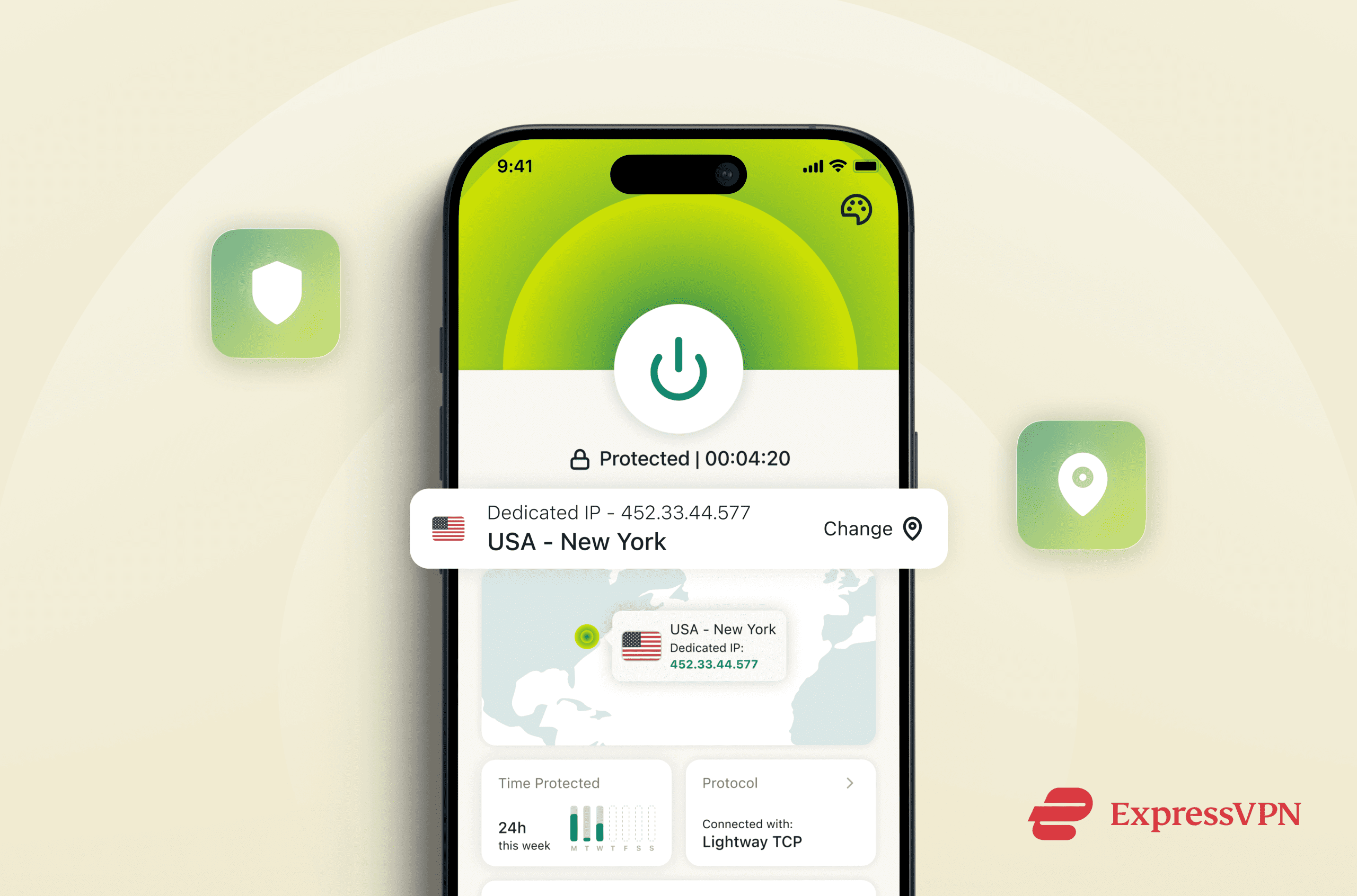 ExpressVPN IP Dedicado