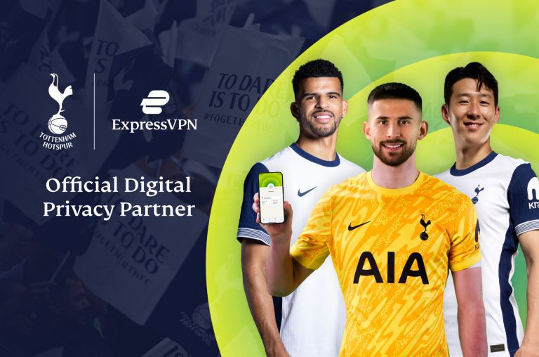 ExpressVPN se une ao Tottenham Hotspur para oferecer privacidade e segurança digital aos fãs