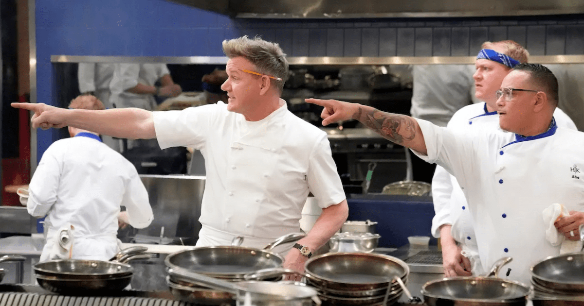Gordon Ramsay en Hell's Kitchen