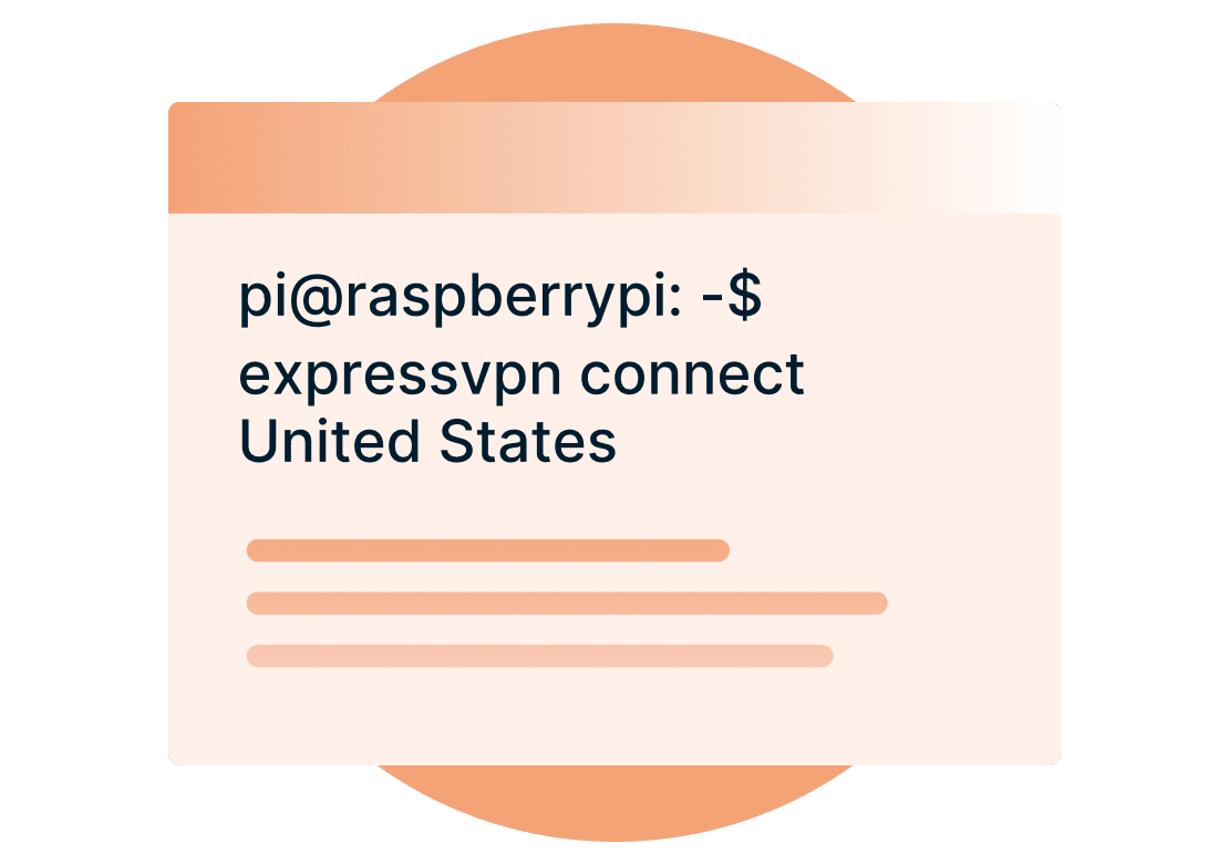 Etapa 1 da conexão de uma VPN no Raspberry Pi.